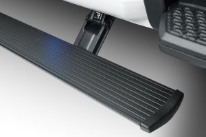 Chevrolet Silverado 3500 Running Boards - AMP Research - PowerStep Plug N Play - Black - `20-`22